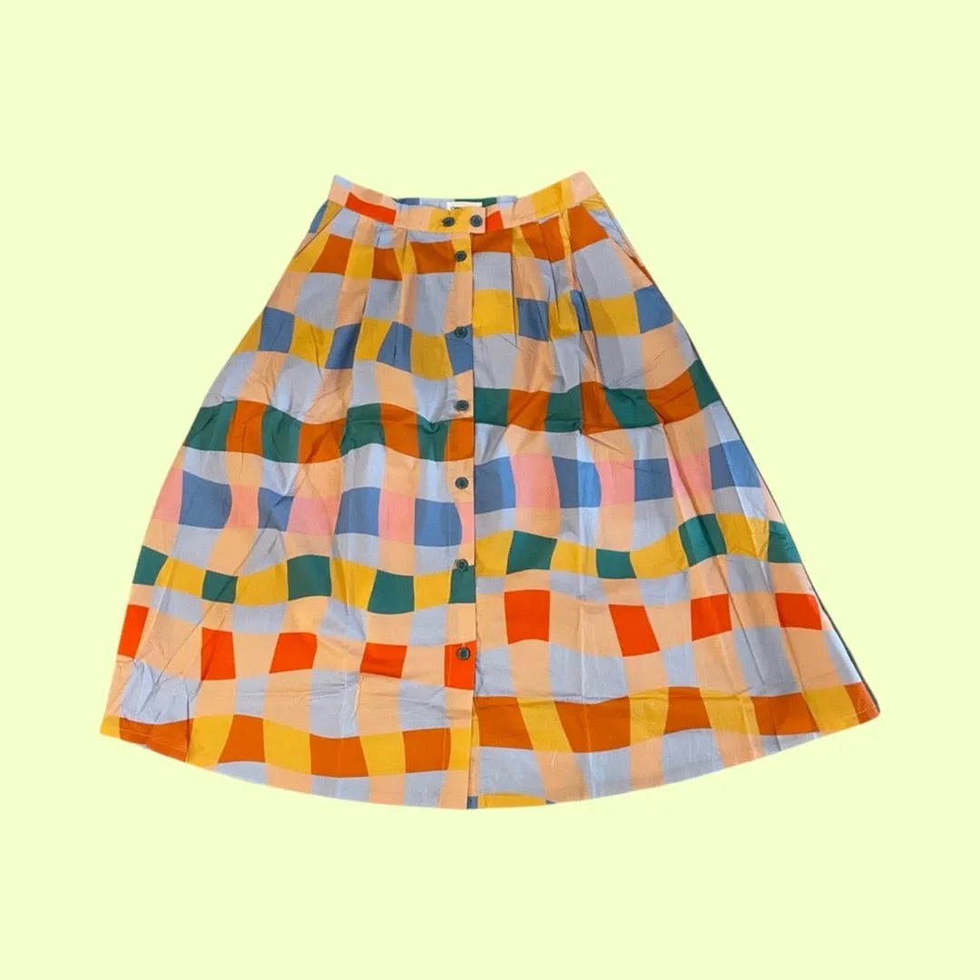 Origami Doll Fiona Retro Wave Skirt - 18