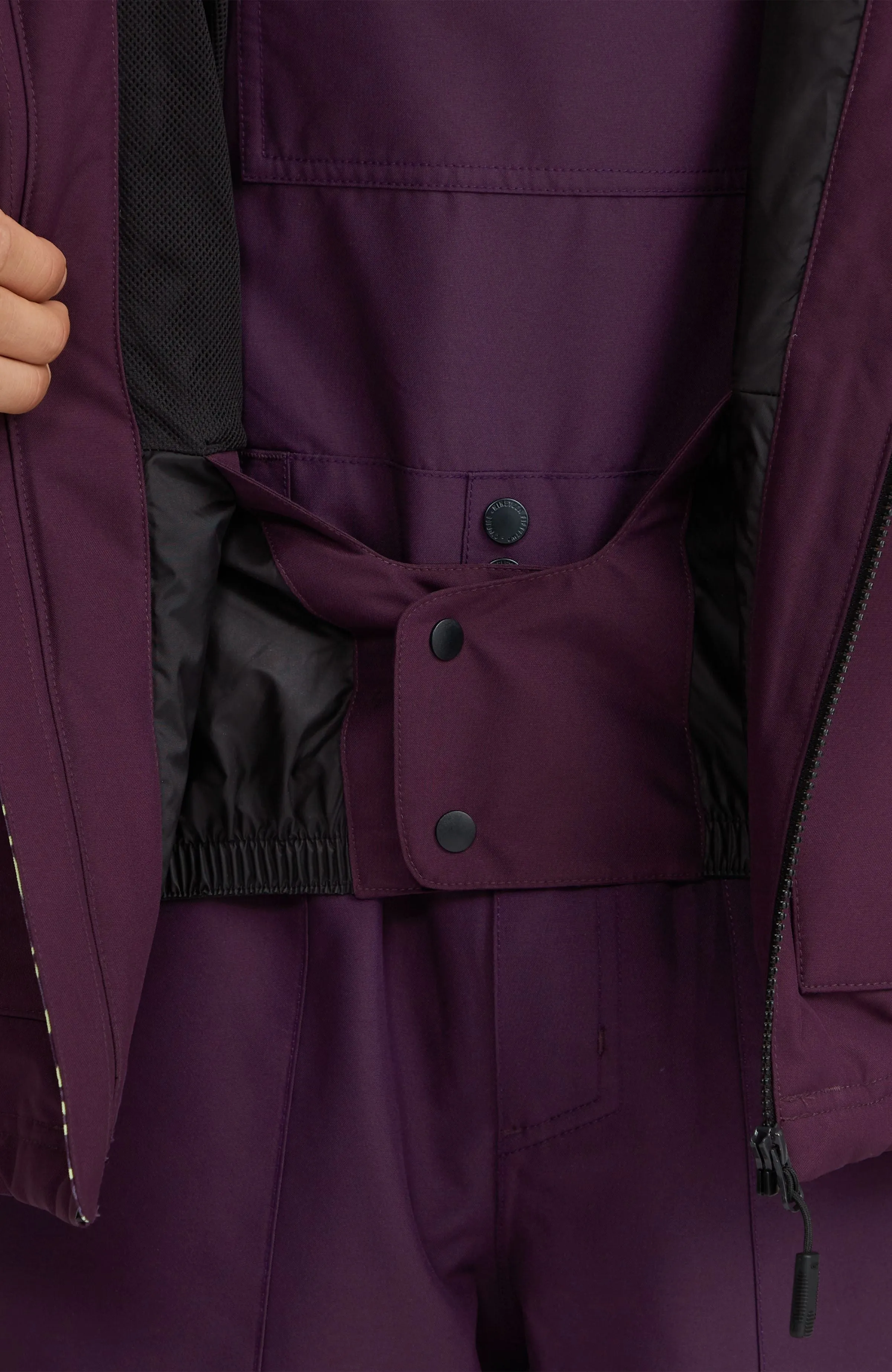 O'Riginals Block Snow Jacket | Dark Purple Sketcheritage