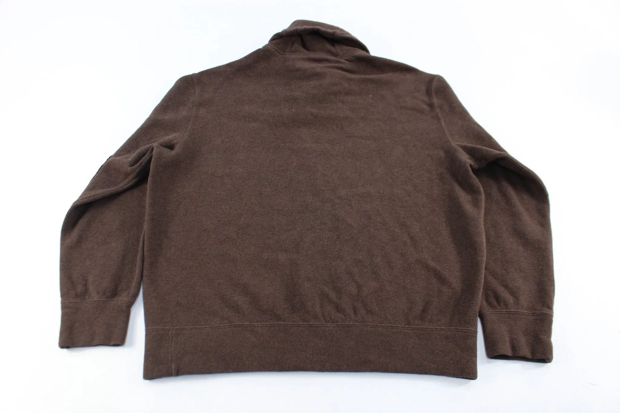 Polo by Ralph Lauren Embroidered Logo Brown Sweater