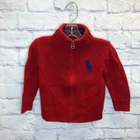 Polo Ralph Lauren Red Size 24 Months Boys Sweater