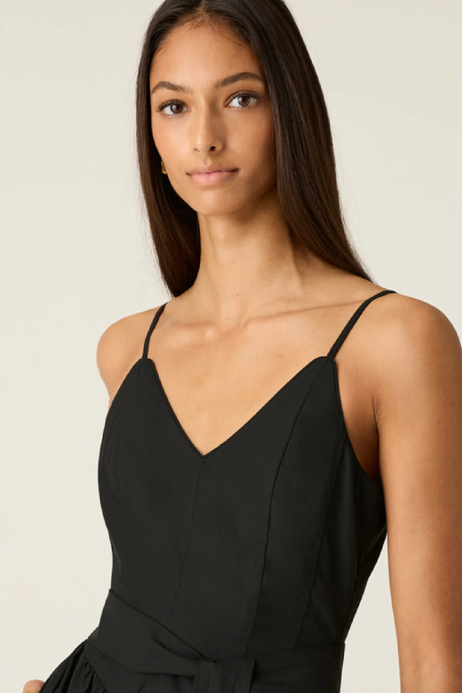 Quinn Midi Dress - Black