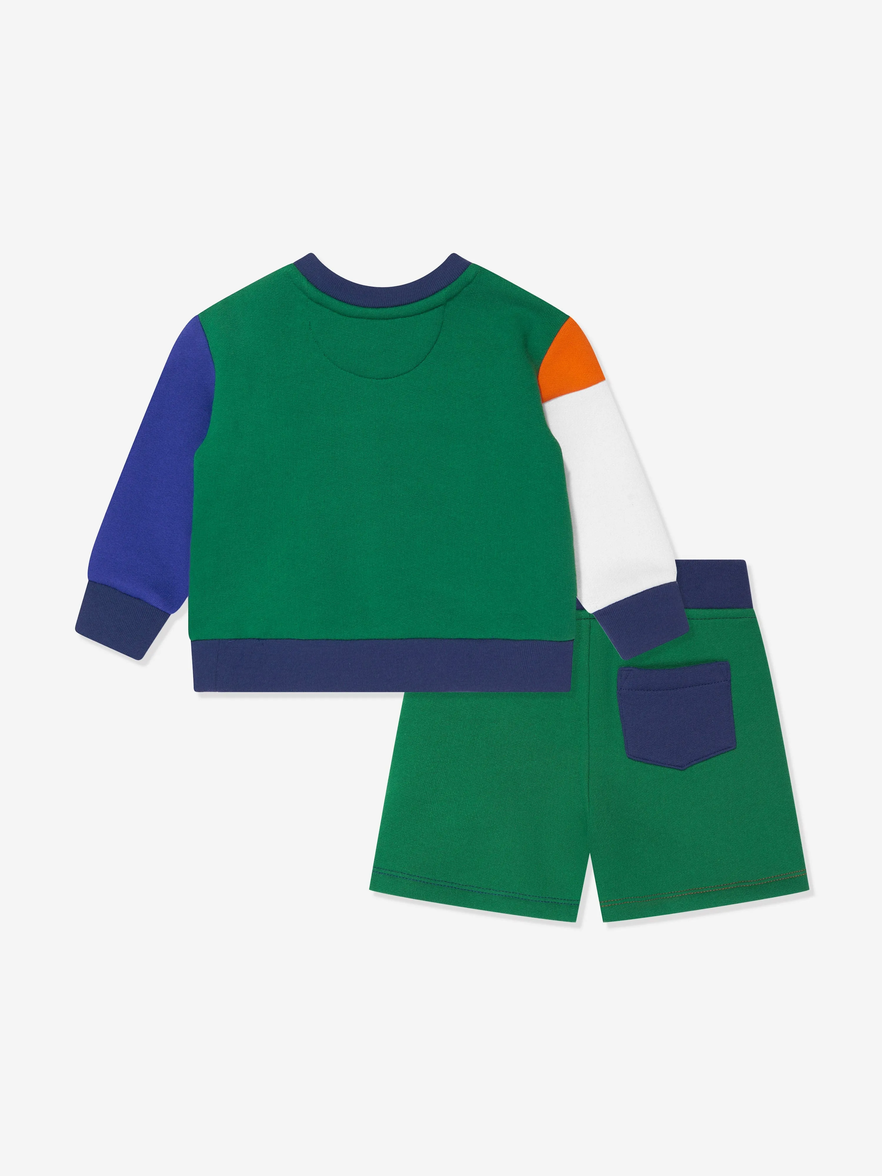 Ralph Lauren Baby Boys Shorts Set in Multicolour