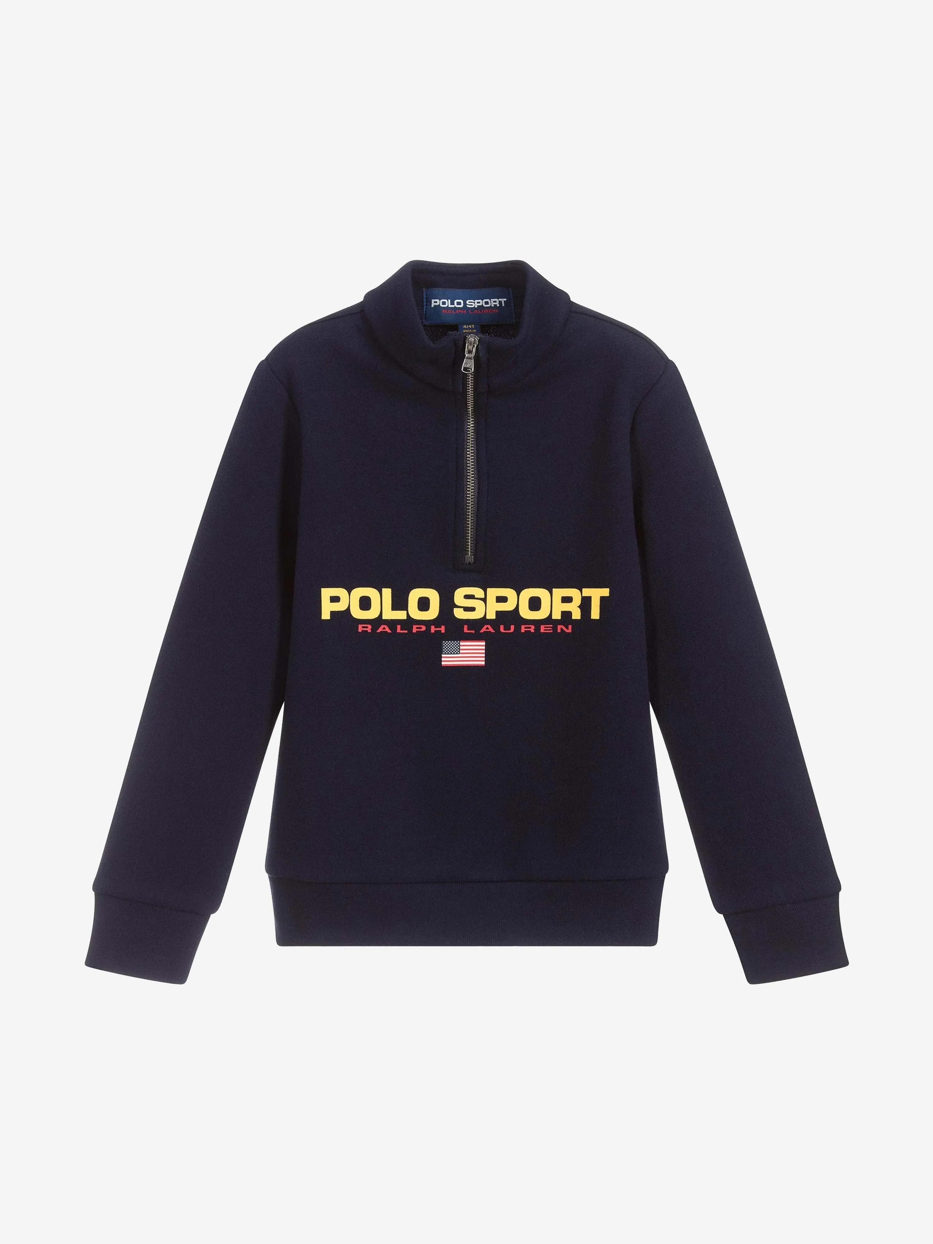 Ralph Lauren Boys Sweater - Polo Sport Half Zip Sweater