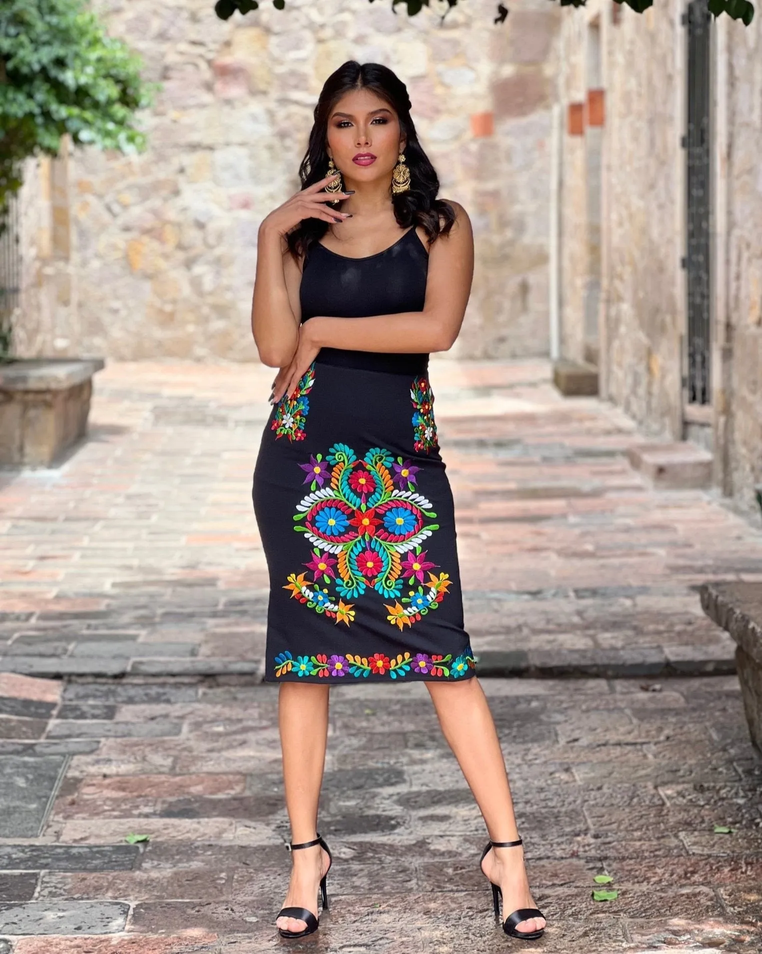 Rebeca Midi Skirt