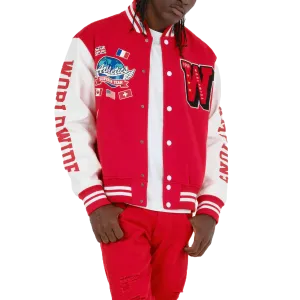 Red Varsity Jacket