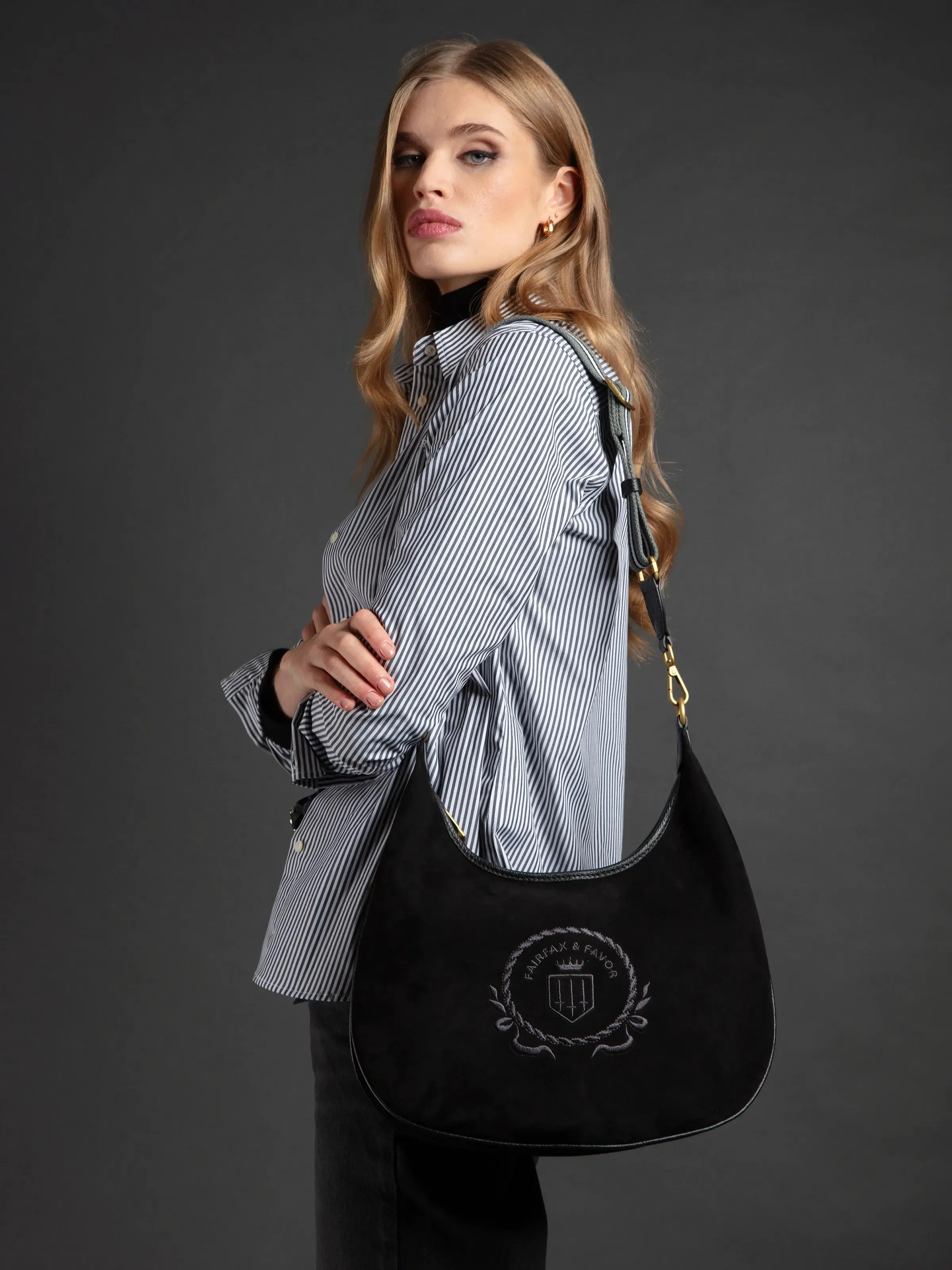 Richmond Hobo Bag - Black