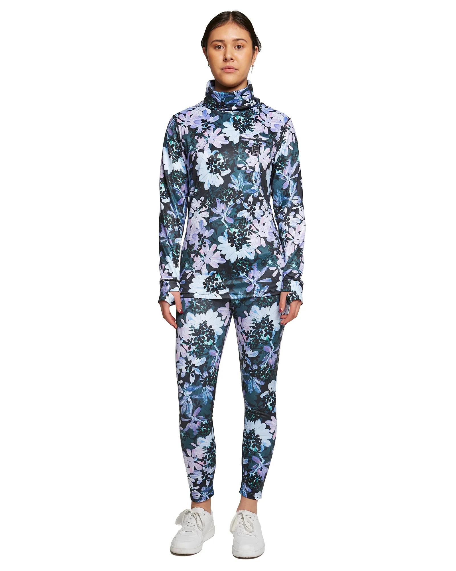 Rojo Park Life Funnel Neck Thermal Top Womens 2024 Camofoliage