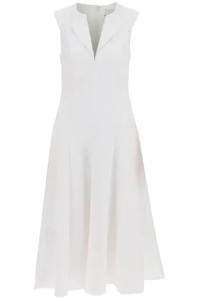 Roland Mouret cotton poplin midi dress in