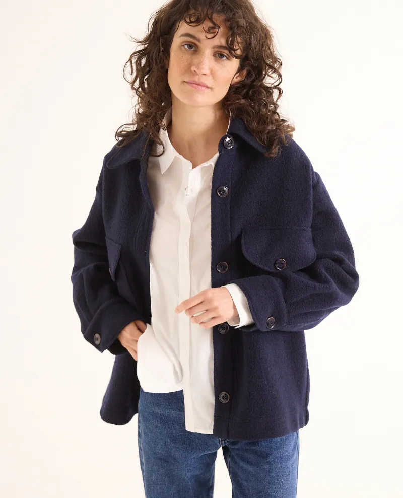 Sacre Coeur Aime Navy Jacket