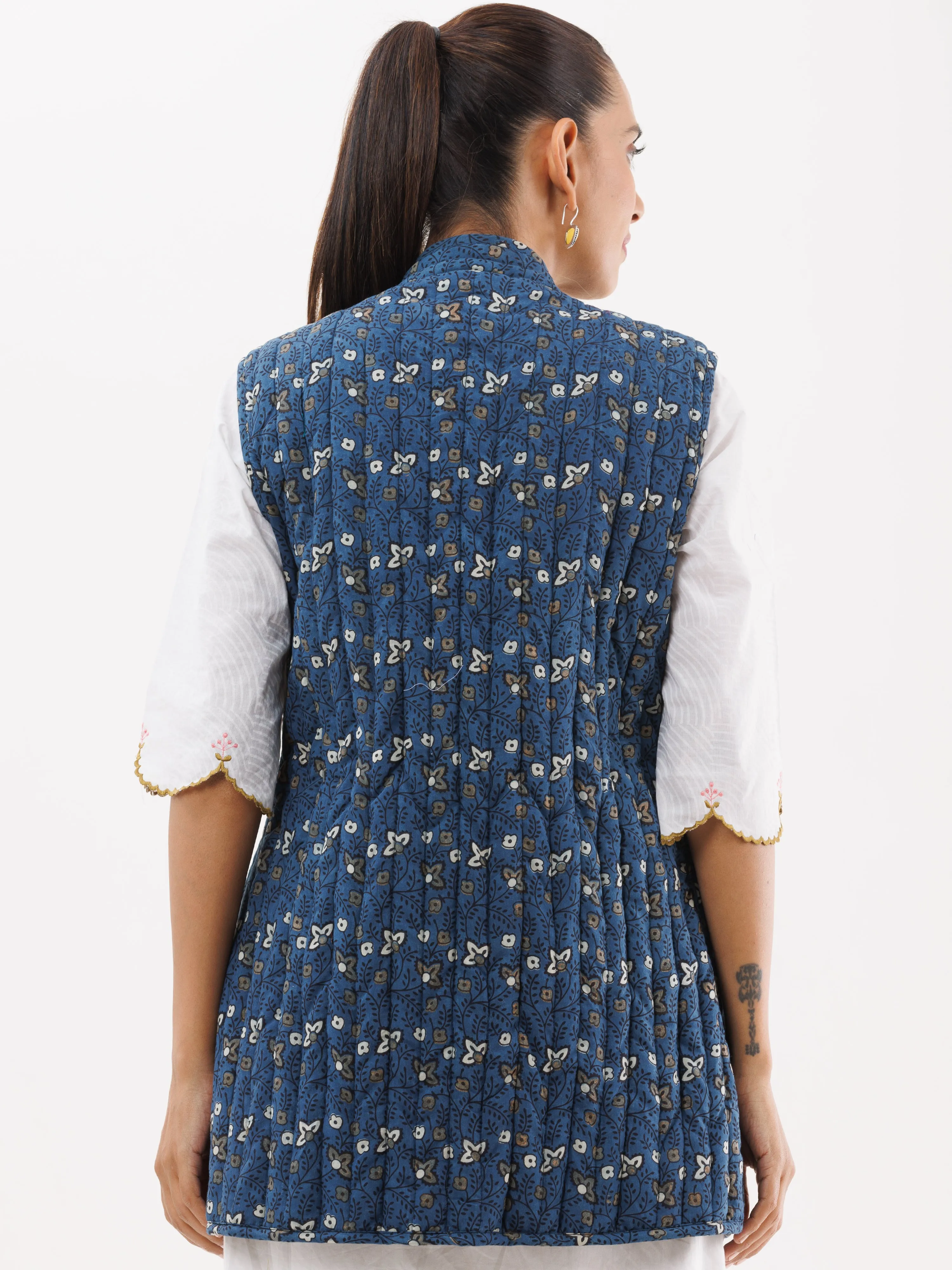 Shishir Manan Quilted Reversible Sleeveless Jacket