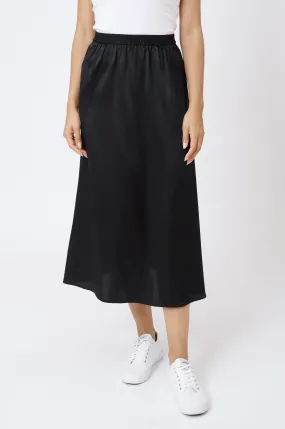 Silky Sundae Skirt in Black