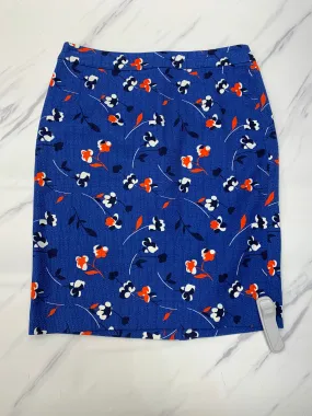 Skirt Midi By Boden In Blue, Size: 6petite