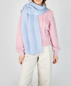 Sundew Oversized Scarf Ice Blue