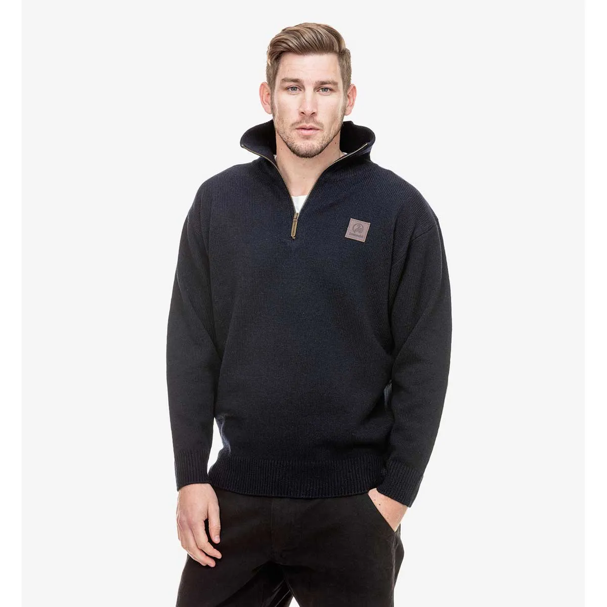 Swanndri Mariner Zip Neck Sweater