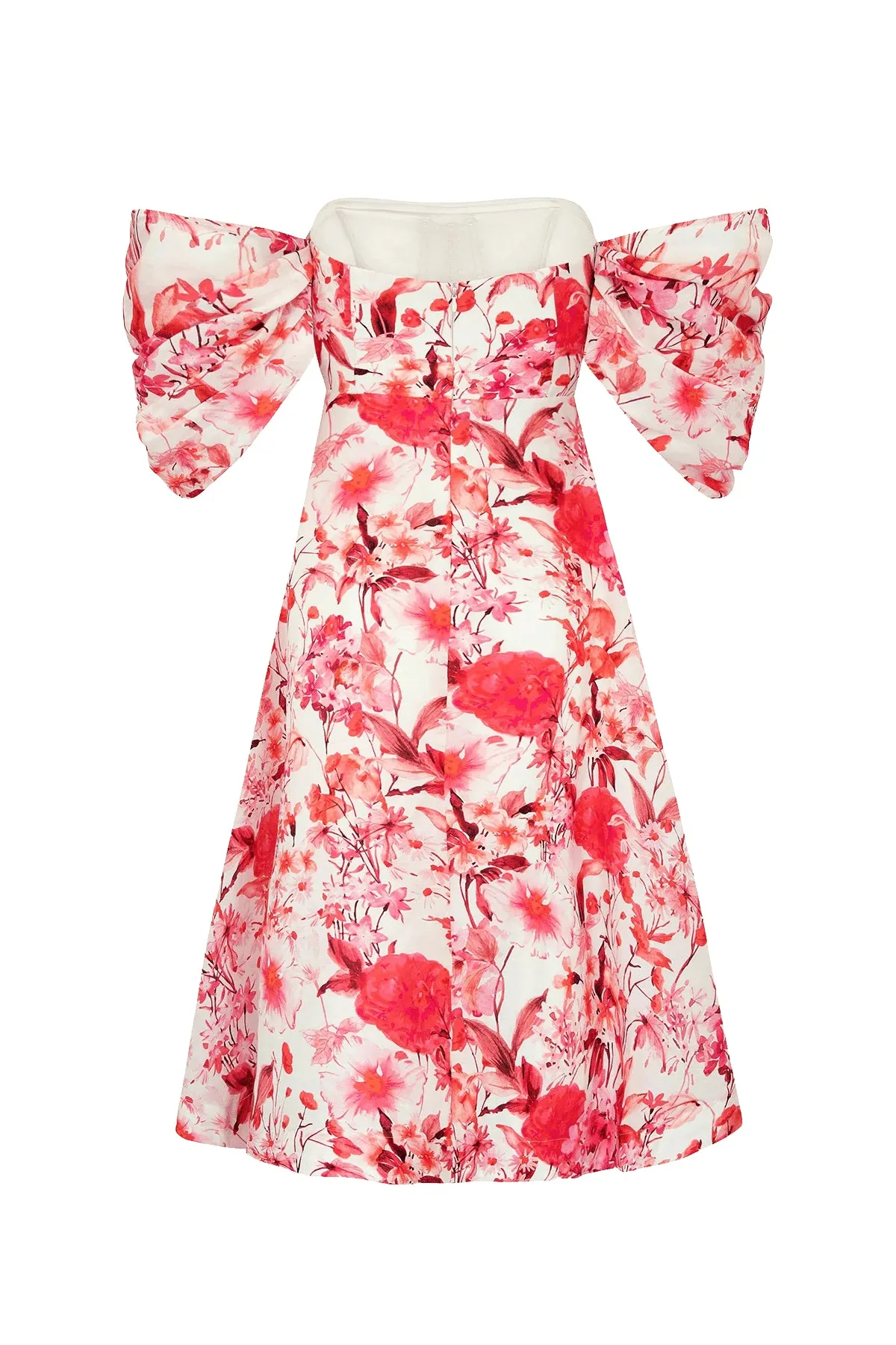 Talulah Dahlia Midi Dress - Print