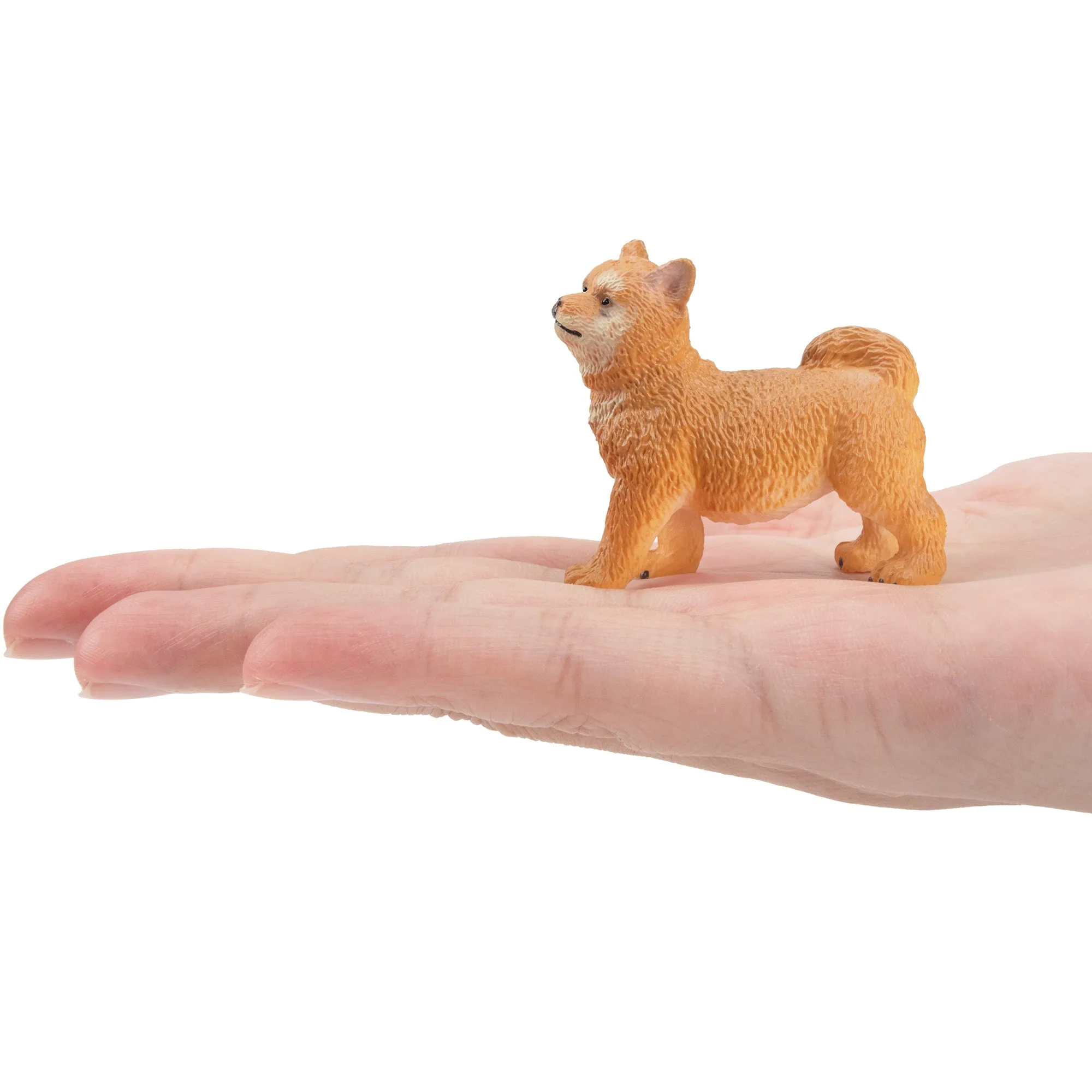 Toymany Mini Standing Japanese Shiba Inu Puppy Figurine Toy