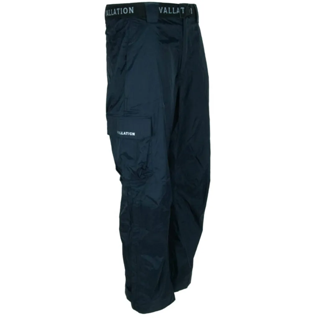 Vallation Outerwear Ocean Watch Waterproof Pant - Black