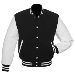 Varsity Black and White Jacket