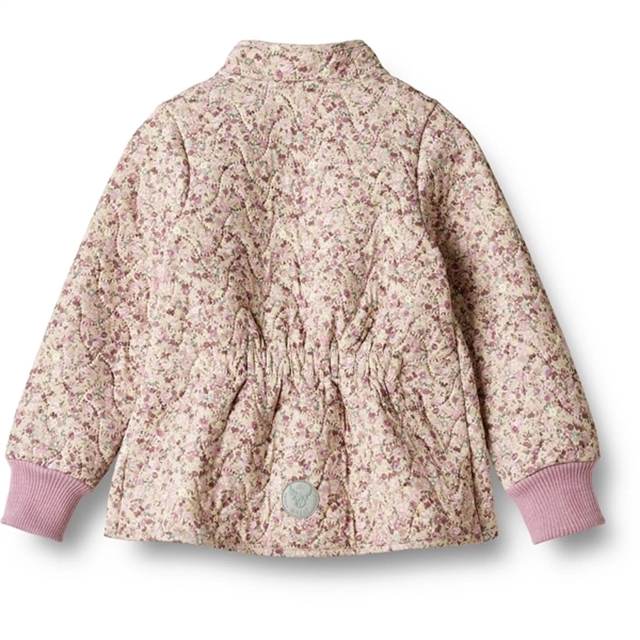 Wheat Thermo Clam Multi Flowers Jacket Thilde