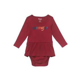 Wrangler Infant Girl's Bodysuit With Skirt