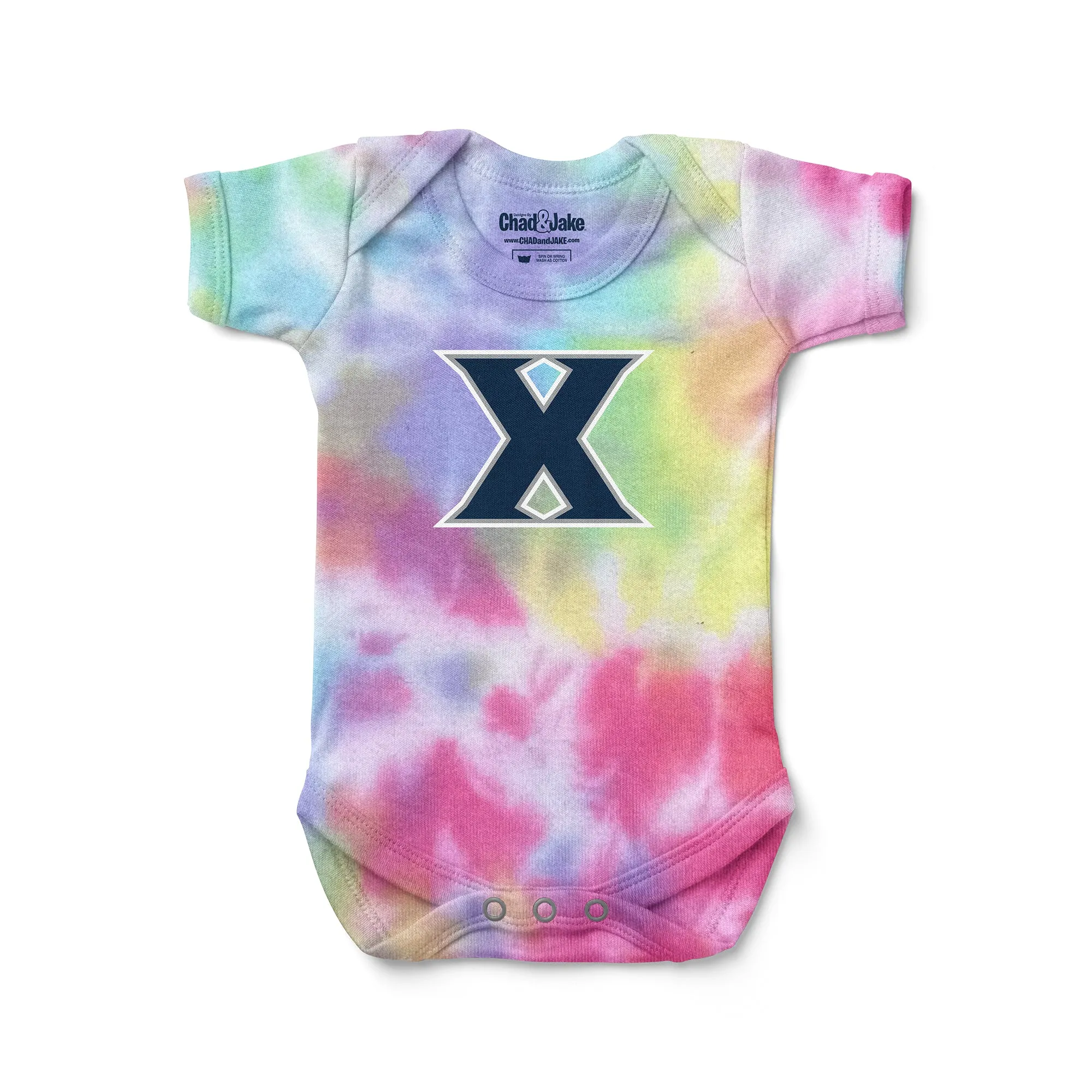 Xavier Musketeers Tie Dye Bodysuit