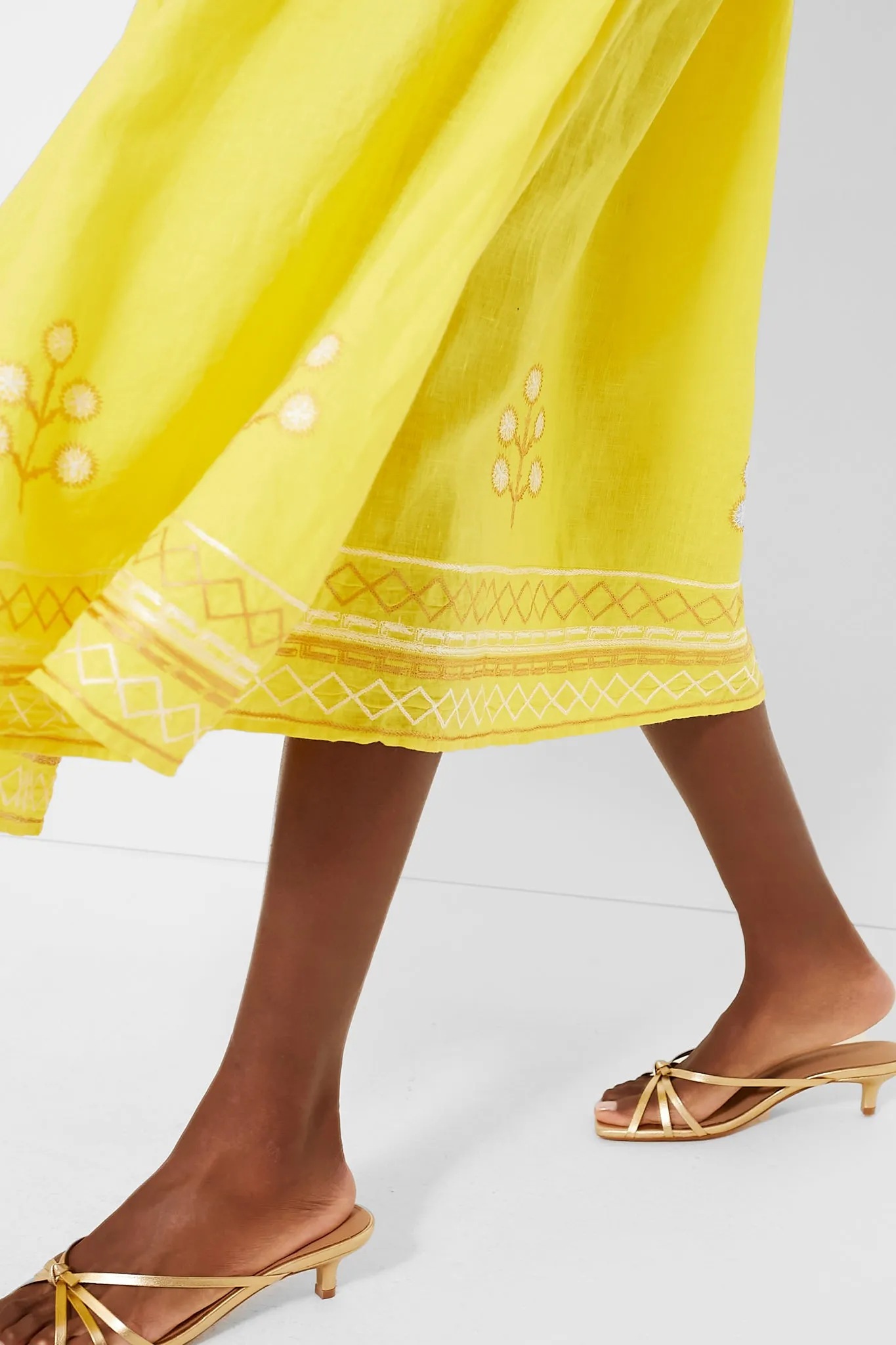 Yellow Zazou Skirt