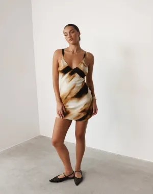 Zaya Mini Dress (Desert)