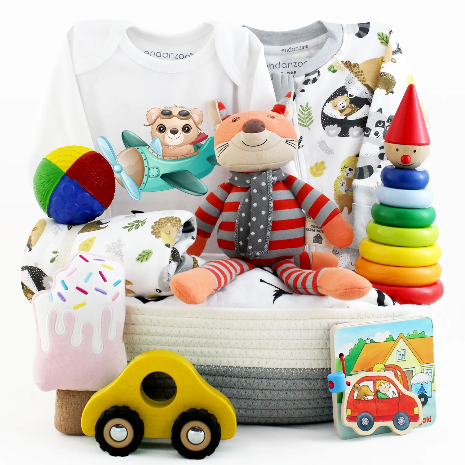 Zeronto Baby Gift Basket - Baby's First Holiday